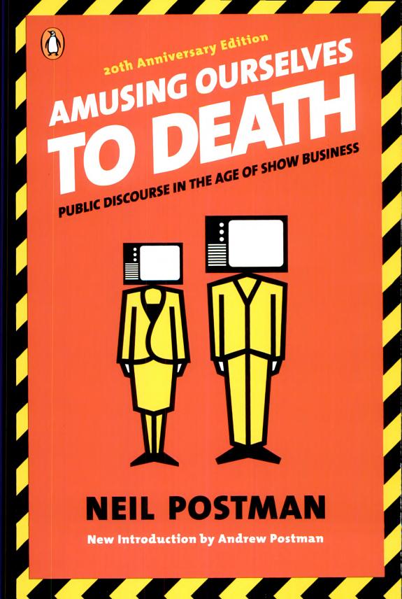 Cover of Amusing Ourselves to Death