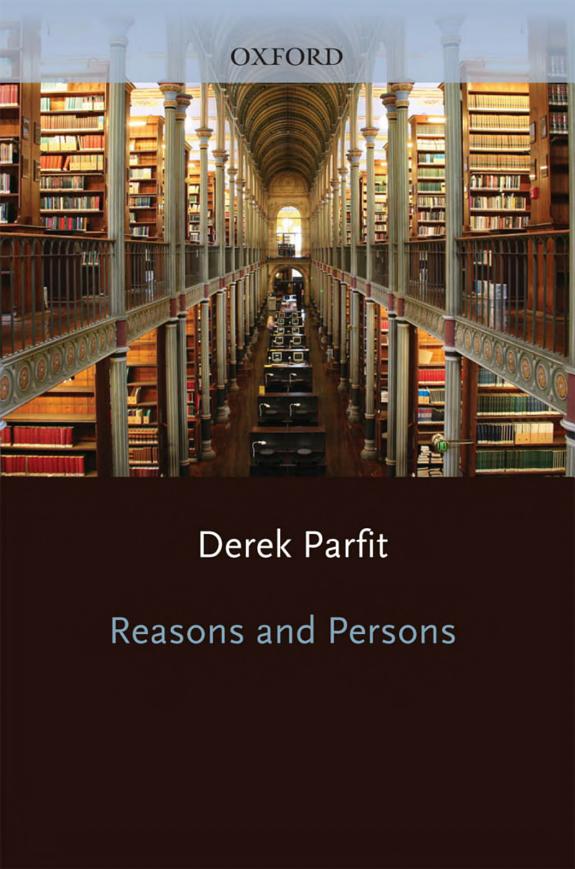 Cover of Reasons and Persons