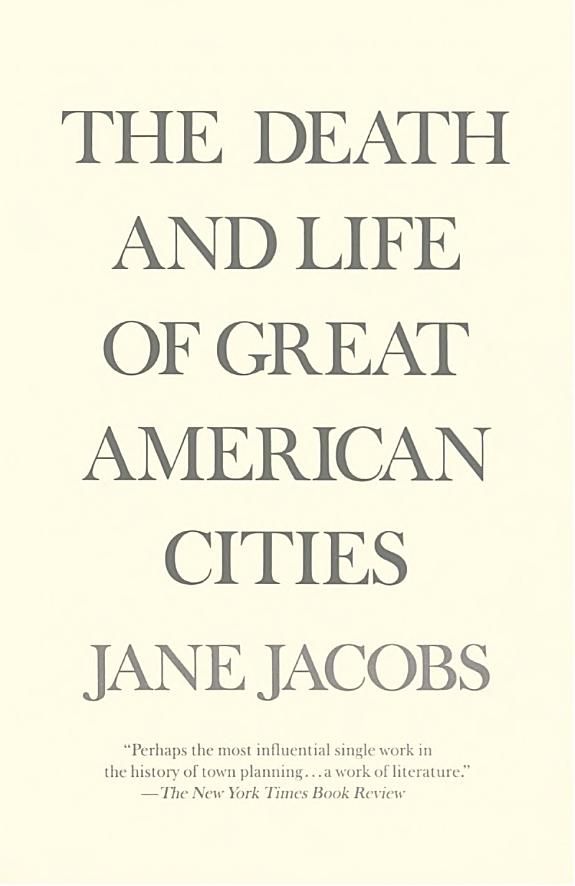 Cover of The Death and Life of Great American Cities