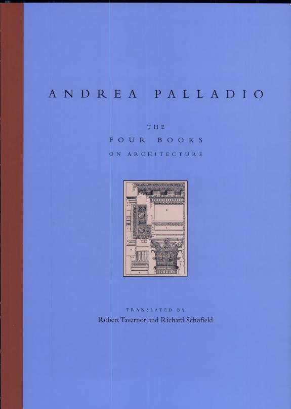 Cover of The Four Books on Architecture