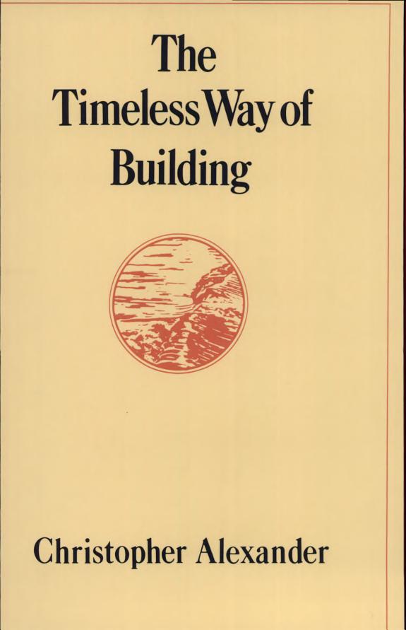 Cover of The Timeless Way of Building