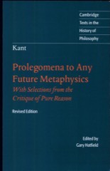 Cover of Prolegomena to Any Future Metaphysics