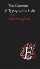 Cover of The Elements of Typographic Style