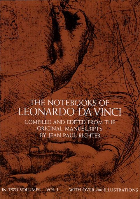 Cover of The Notebooks of Leonardo da Vinci